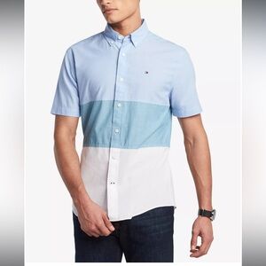 Tommy Hilfiger Tripp Pieced Colorblock Shirt